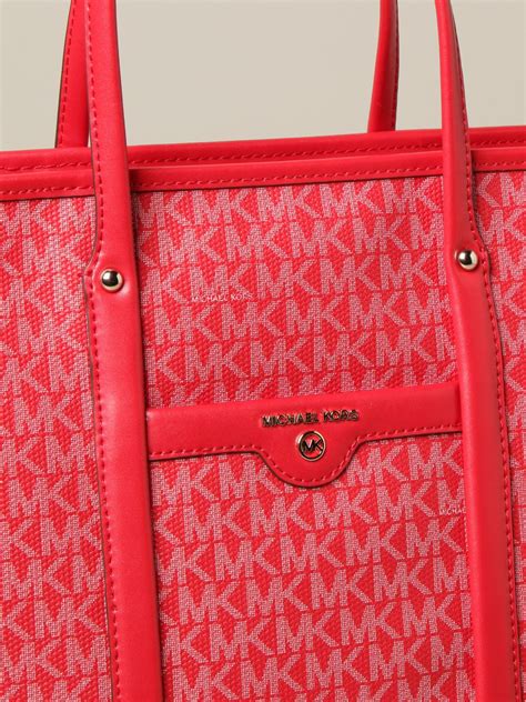 borsa rossa michael kors|borse michael kors donna.